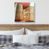 DicofoAngle Miniatuur Book Jacket Drawing Canvas (Insitu (Slaapkamer))