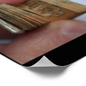 DicofrAngle Miniatuur Boek met Tekeningen Poster (Hoek)