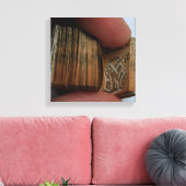 DicofrAngle Miniatuur Boek zonder titel Tekencanva Canvas Afdruk (Insitu (Woonkamer))