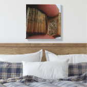 DicofrAngle Miniatuur Boek zonder titel Tekencanva Canvas Afdruk (Insitu (Slaapkamer))