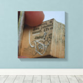 DicofrAngle Miniatuur Book cut down Drawing Canvas Afdruk (Insitu (Houten vloer))