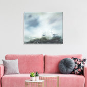 Dicovery heeft clearing in the sea mist Captain Canvas Afdruk (Insitu (Woonkamer))