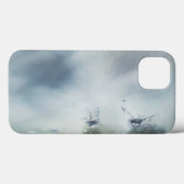 Dicovery heeft clearing in the sea mist Captain Case-Mate iPhone Case (Achterkant (horizontaal))
