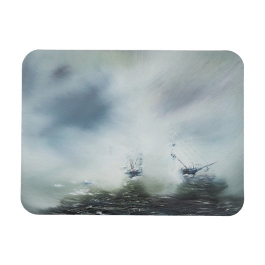 Dicovery heeft clearing in the sea mist Captain Magneet (Horizontaal)