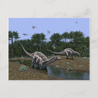 Dicraeosaurus Scene Briefkaart