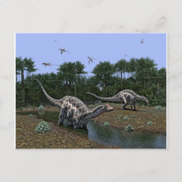 Dicraeosaurus Scene Briefkaart