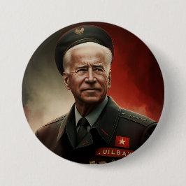 Dictator Joe Biden Ronde Button 7,6 Cm