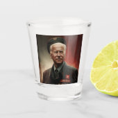 Dictator Joe Biden Shot Glas (Voorkant)