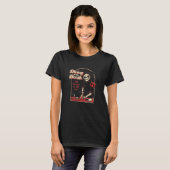 Dicteren met de dood t-shirt (Voorkant volledig)