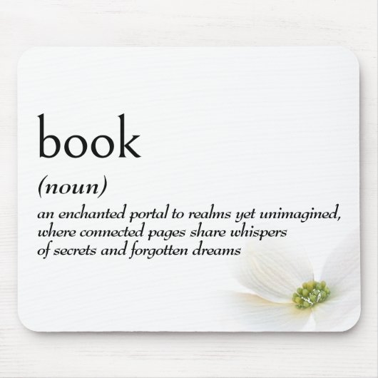 Dictionary Definition For BOOK Muismat (Voorkant)