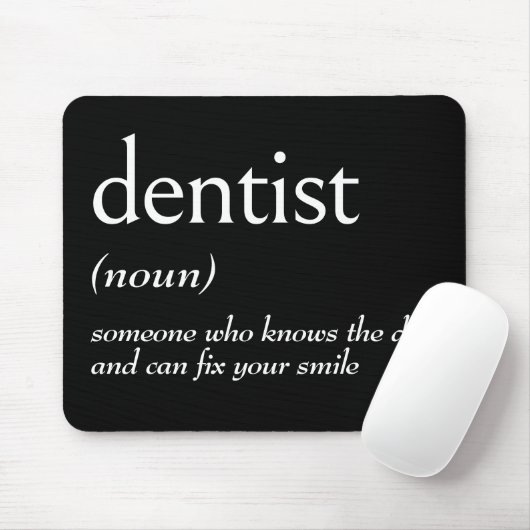 Dictionary Definition For DENTIST Muismat (Met muis)