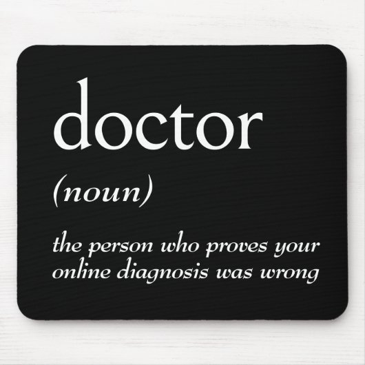 Dictionary Definition For DOCTOR Muismat (Voorkant)