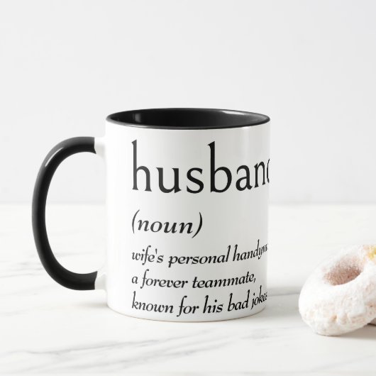 Dictionary Definition for HUSBAND Mok (Met donut)