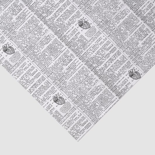 Dictionary Pagina Tissuepapier (Detail)