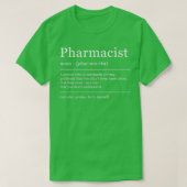 Dictionary Pharmacist Definition T-shirt (Design voorkant)