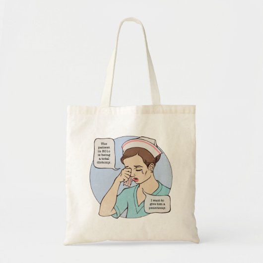 Dictomie zijn tote bag (Voorkant)