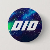 DID melkwegidentiteit Ronde Button 5,7 Cm (Voorkant)