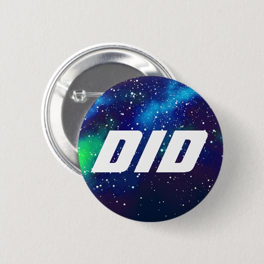 DID melkwegidentiteit Ronde Button 5,7 Cm (Voorkant /achterkant)