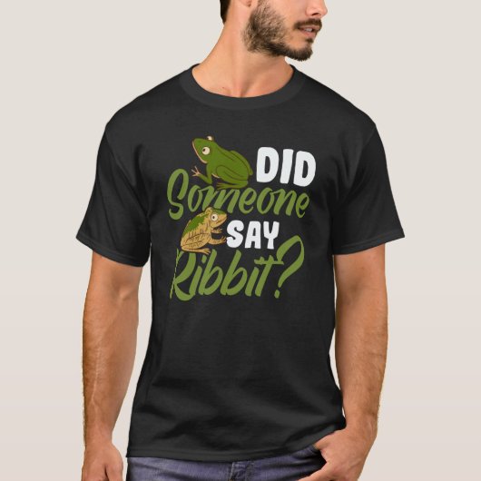 Did someone say ribbit Red Eyed Tree Frog T-shirt (Voorkant)