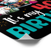 Did You Gnome Its My 40th Birthday 40 Year Old Gno Poster (Hoek)