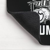 Did You Touch My Drum Set Funny Drummer Percussion Muismat (Hoek)