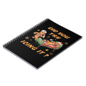 Did You Try Icing It, Nurse Christmas, Gingerbread Notitieboek (Linkerzijde)
