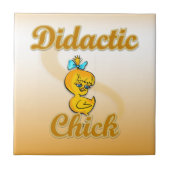 Didactic Chick Tegeltje (Voorkant)