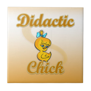 Didactic Chick Tegeltje