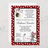 Diddle Diddle Didd Nursery Baby shower Uitnodiging (Voorkant / Achterkant)