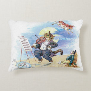 Diddle Diddle Nursery Rhyme Accent Kussen