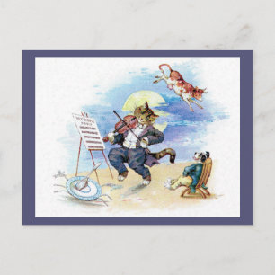 Diddle Diddle Nursery Rhyme Briefkaart