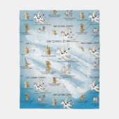 Diddle, Diddle Nursery Rhyme Fleece Deken (Voorkant)