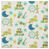 Diddle Diddle Nursery Rhyme Stof (Swatch)