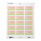 Diddles Boerderij Moo-Koe adreslabel Etiket (Full Sheet)