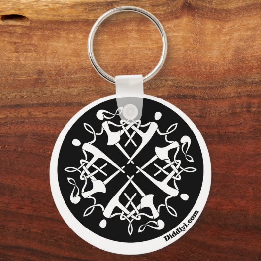 Diddlyi Celtic Sleutelhanger (Voorkant)