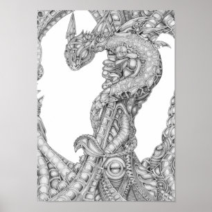 Diddy Dragon Worker Poster