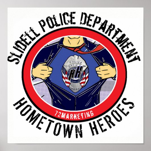 Didell Police Dept. Hometown Heroes Poster 72 (Voorkant)