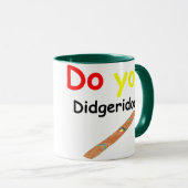 Didgeridoo Cup Mok (Voorkant rechts)
