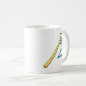 Didgeridoo Stickman Koffiemok (Voorkant rechts)