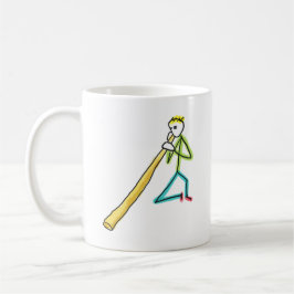 Didgeridoo Stickman Koffiemok