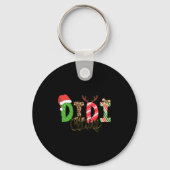 Didi Claus Xmas Happy Family New Santa Claus Chris Sleutelhanger (Voorkant)