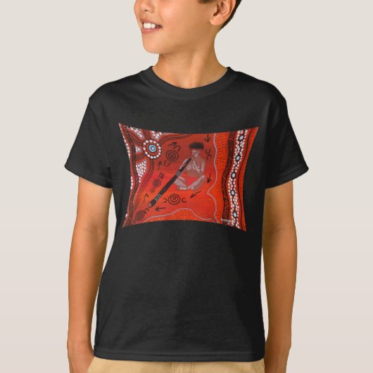 DIDJERIDOO SPELER T-shirt van Mundara (Voorkant)