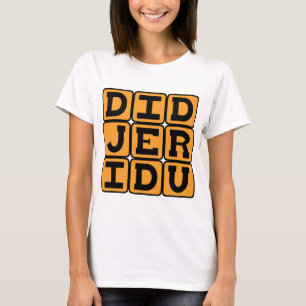 Didjeridu, Muziekinstrument T-shirt