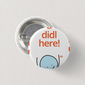 Didlr Badge Ronde Button 3,2 Cm (Voorkant /achterkant)