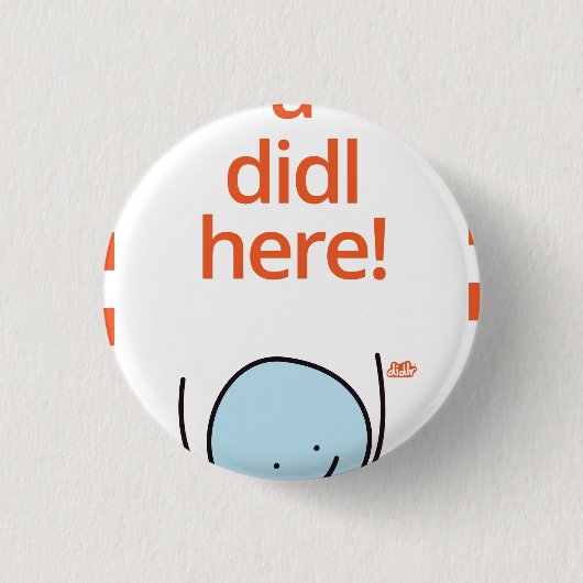 Didlr Badge Ronde Button 3,2 Cm (Voorkant)