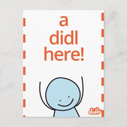 Didlr briefkaart (Voorkant)