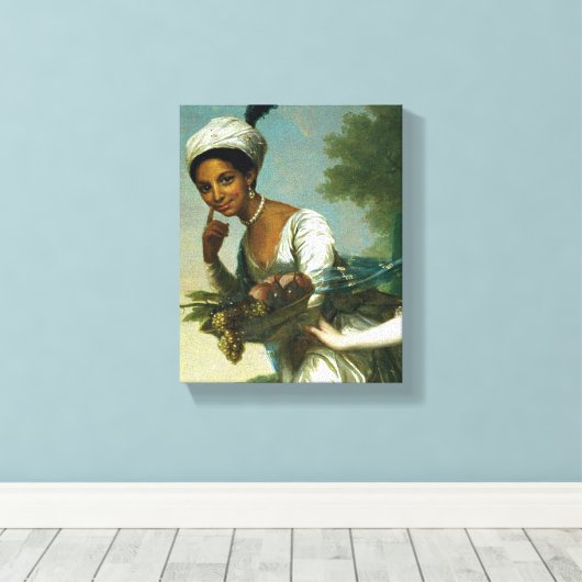 Dido Belle Canvas Afdruk (Insitu (Houten vloer))