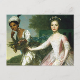 Dido Elizabeth Belle en Lady Murray Briefkaart