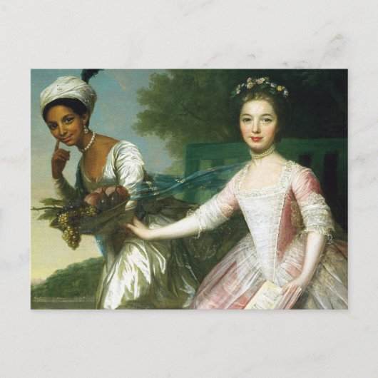 Dido Elizabeth Belle en Lady Murray Briefkaart (Voorkant)