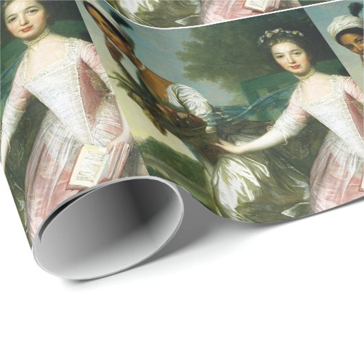 Dido Elizabeth Belle en Lady Murray Cadeaupapier (Rol Hoek)